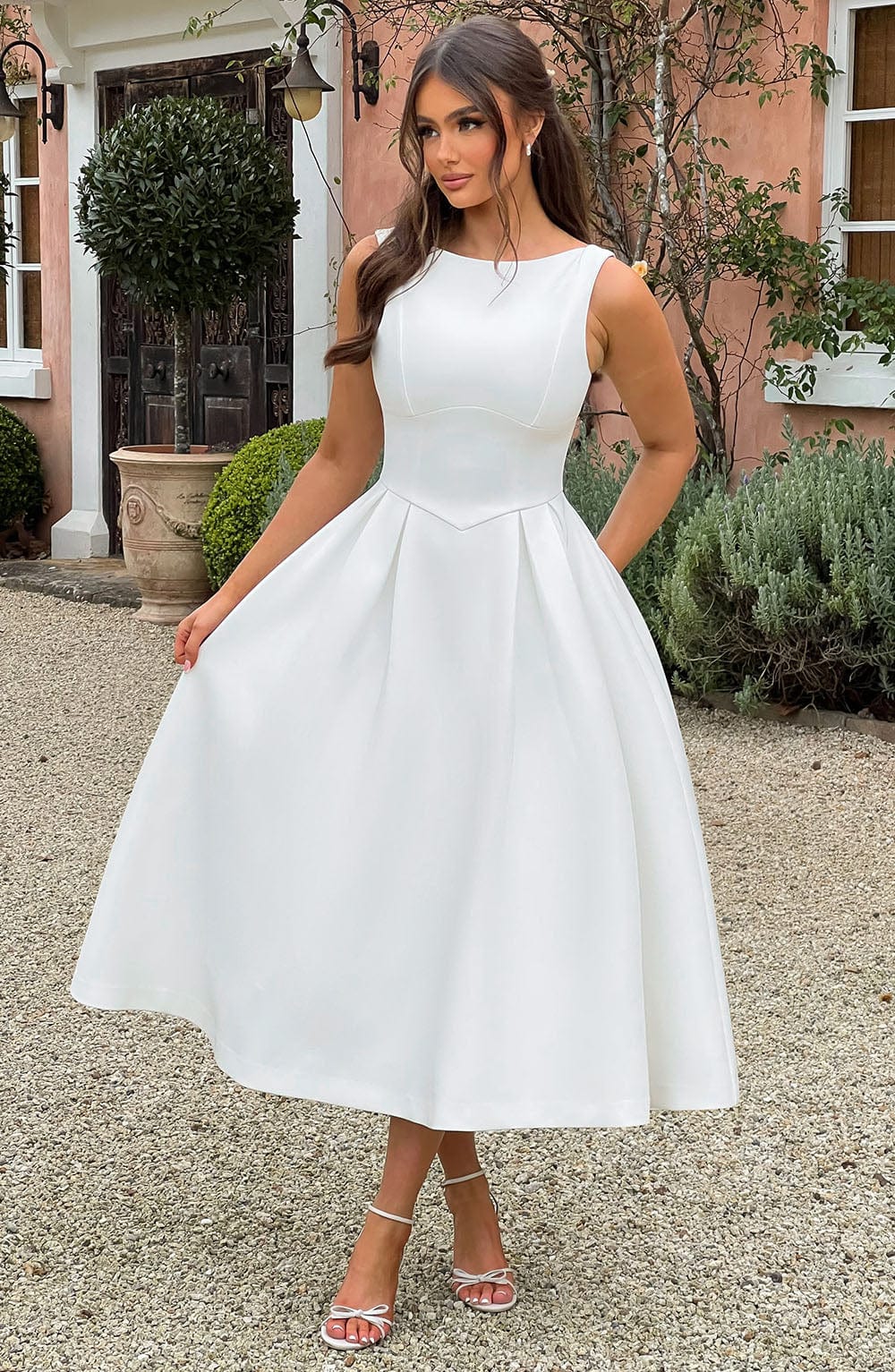 Clarabella Midi Elbise