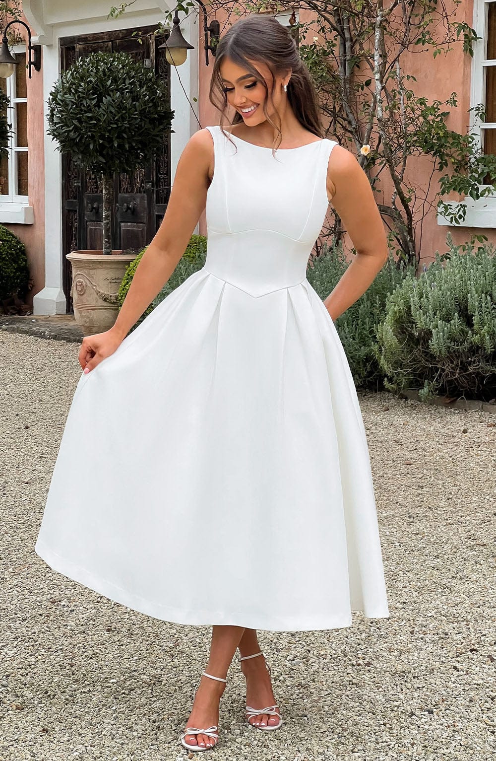 Clarabella Midi Elbise