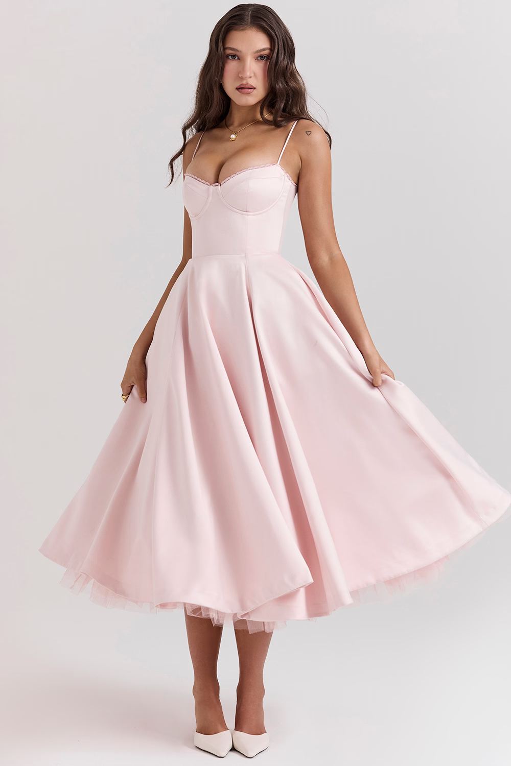 Bluebell Grace Midi Elbise