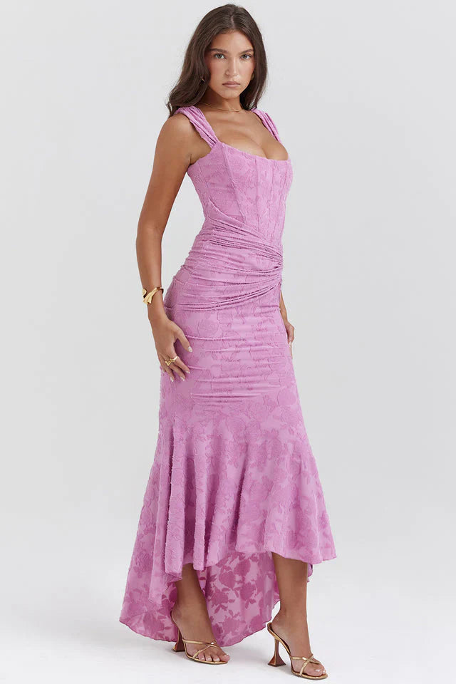 Orchid Drapé Majesty Elbise