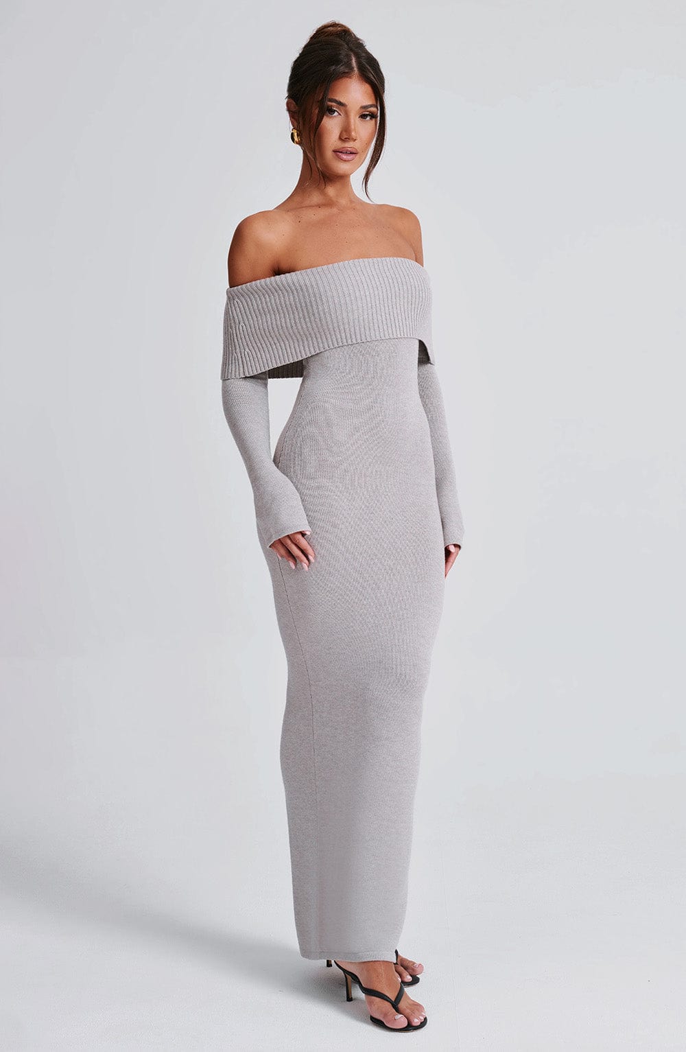 Beverley Knit Maxi Elbise