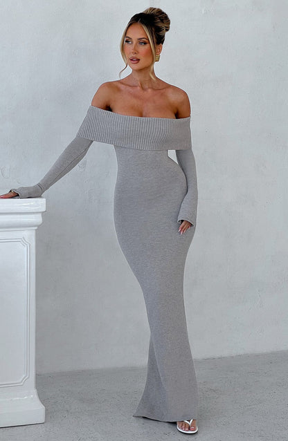 Beverley Knit Maxi Elbise