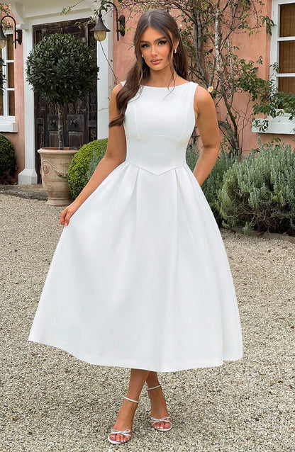 Clarabella Midi Elbise