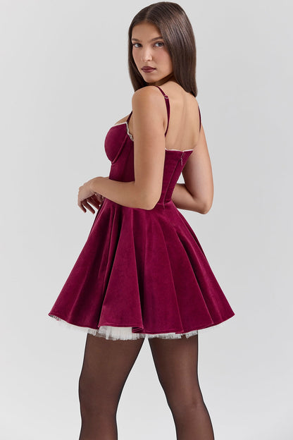 Velina Cup Mini Elbise